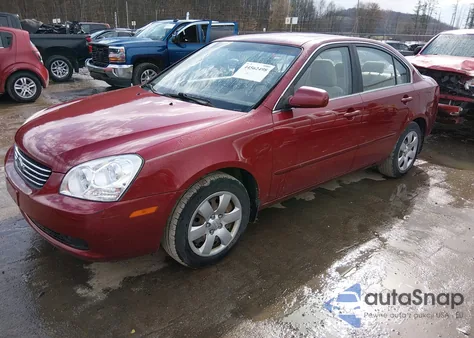 2008 Kia Optima Lx из США, поврежденный, VIN KNAGE123085227228